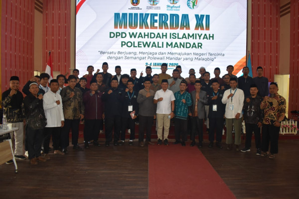 Mukerda XI Wahdah Islamiyah Polewali Mandar Teguhkan Persatuan dan Pengabdian untuk Negeri